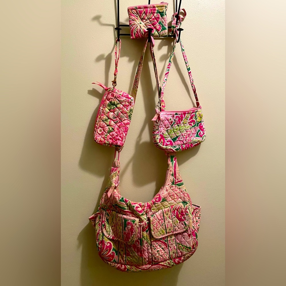 Vera Bradley group of 4 bags